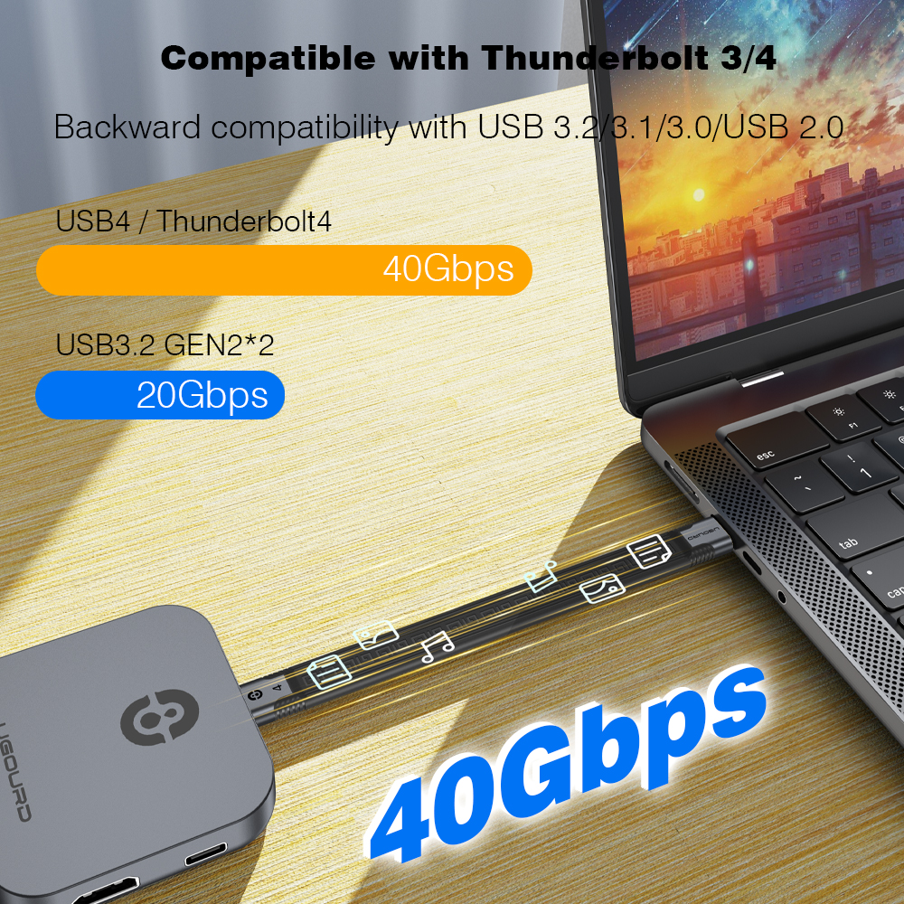 UGOURD Short USB4 Date Cable U – Photography Date recenzja i cena