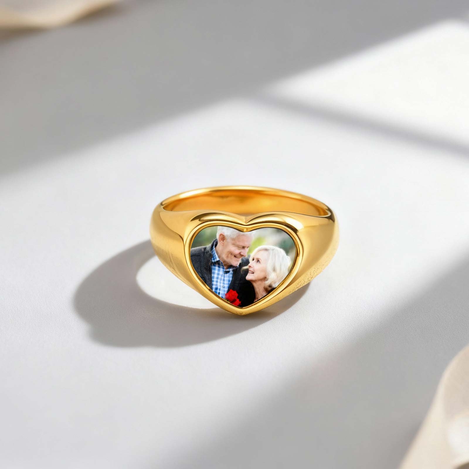 Custom Photo Signet Ring for W – Photography Logo recenzja i cena