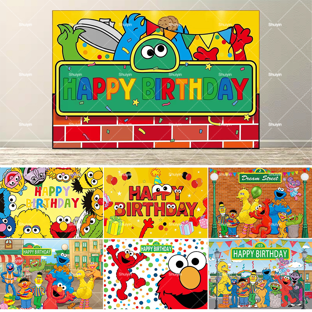 Cartoon Monster Biscuit Backdr – Photography Sport recenzja i cena