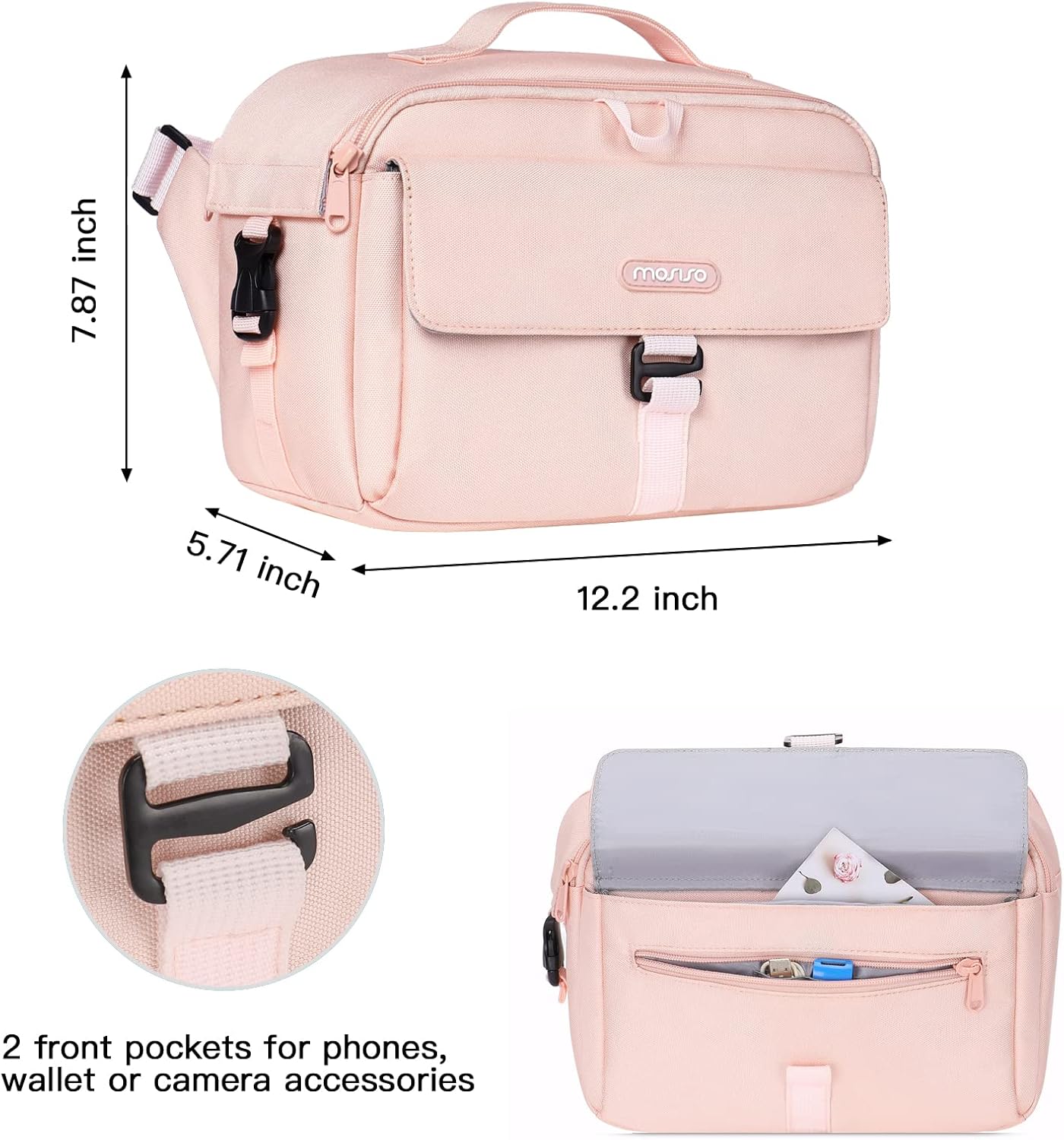 MOSISO Camera Shoulder Bag Cas – Camera Rain Cover recenzja i cena