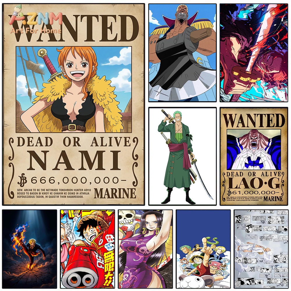 AZNM One Piece Nami Wanted Pos – Photography By recenzja i cena