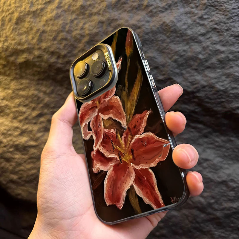 Oil Painting Lily Flower Retro – Photography By recenzja i cena