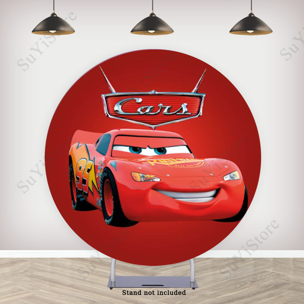 Pixar Cars Round Photo Backdro – Photography Sport recenzja i cena