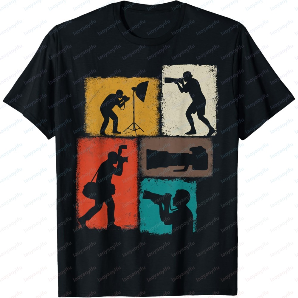 Fashion Men Short Sleeve T-Shi – Photography Graphic Design recenzja i cena