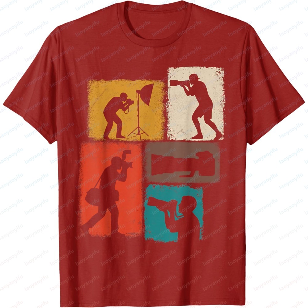 Fashion Men Short Sleeve T-Shi – Photography Graphic Design recenzja i cena