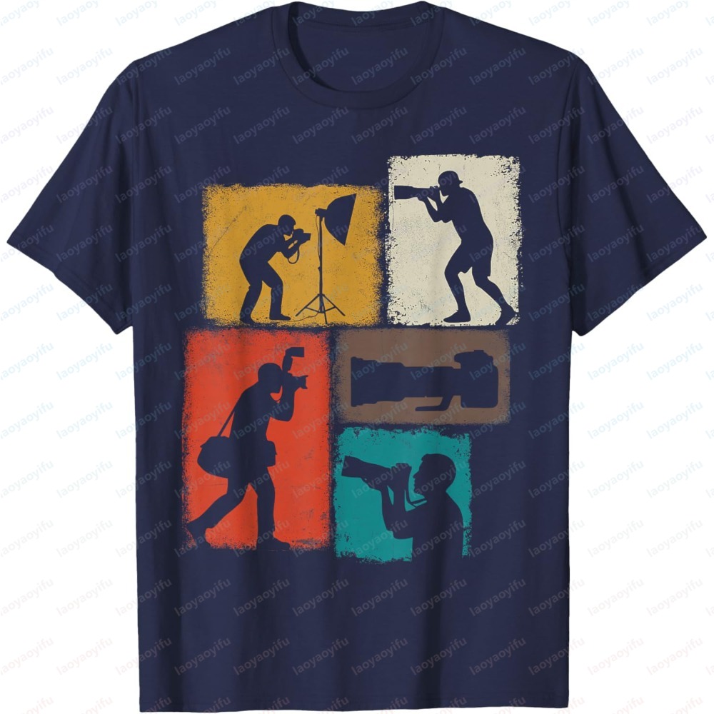 Fashion Men Short Sleeve T-Shi – Photography Graphic Design recenzja i cena