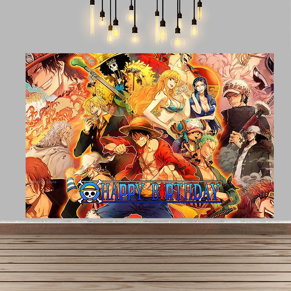 Anime One Piece Luffy Backdrop – Photography Sport recenzja i cena