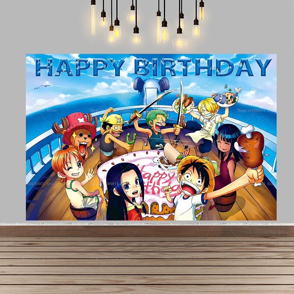 Anime One Piece Luffy Backdrop – Photography Sport recenzja i cena