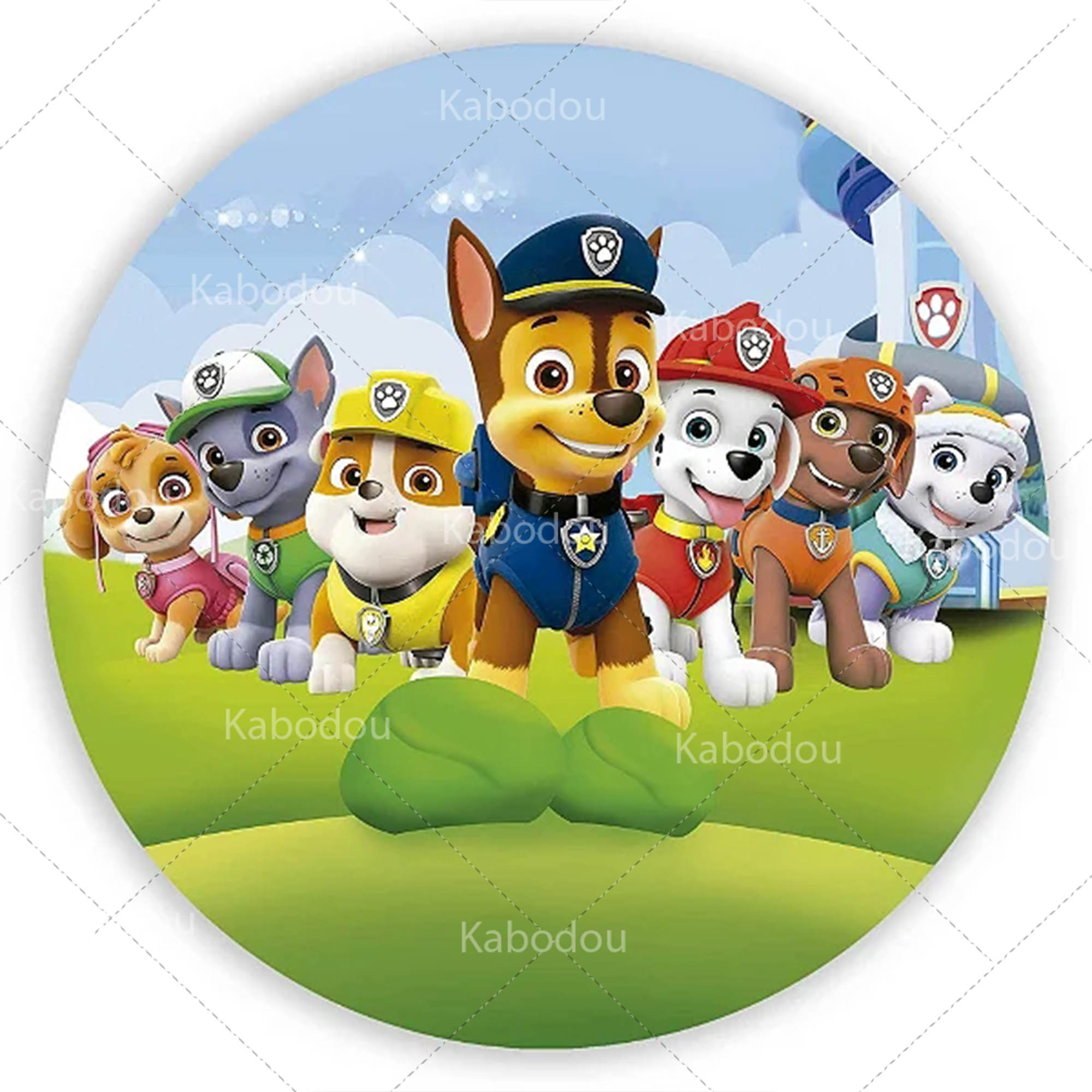 Paws Patrols Round Backdrop Do – Photography Sport recenzja i cena