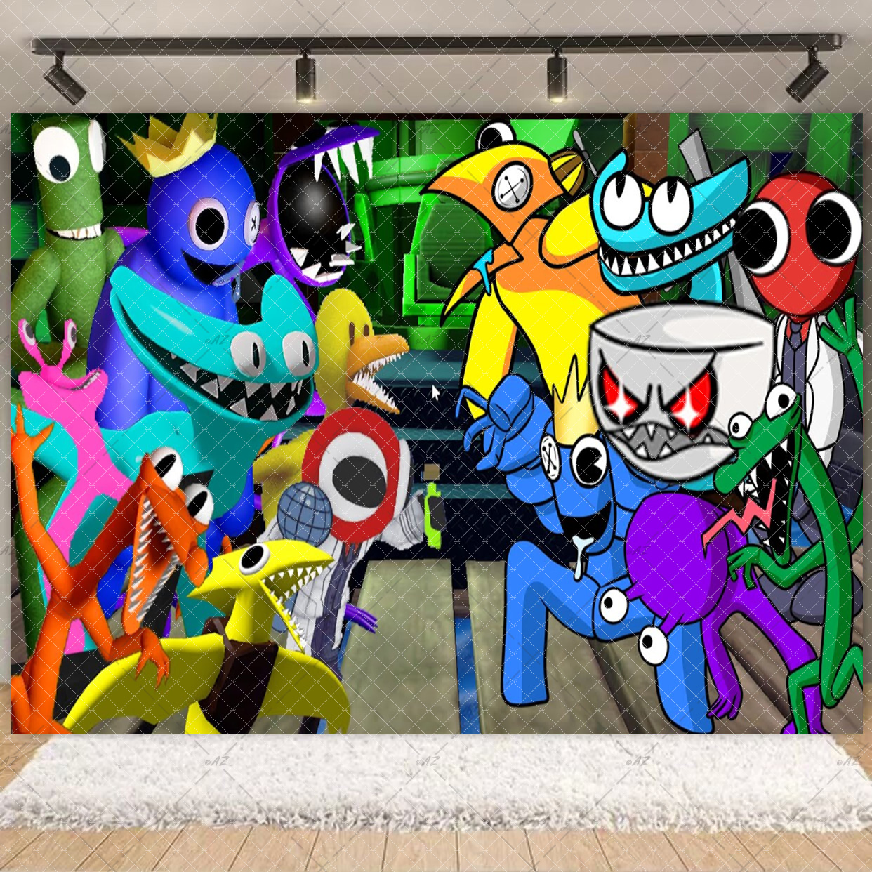 Cartoon Rainbow Theme  Kid Bir – Photography Sport recenzja i cena