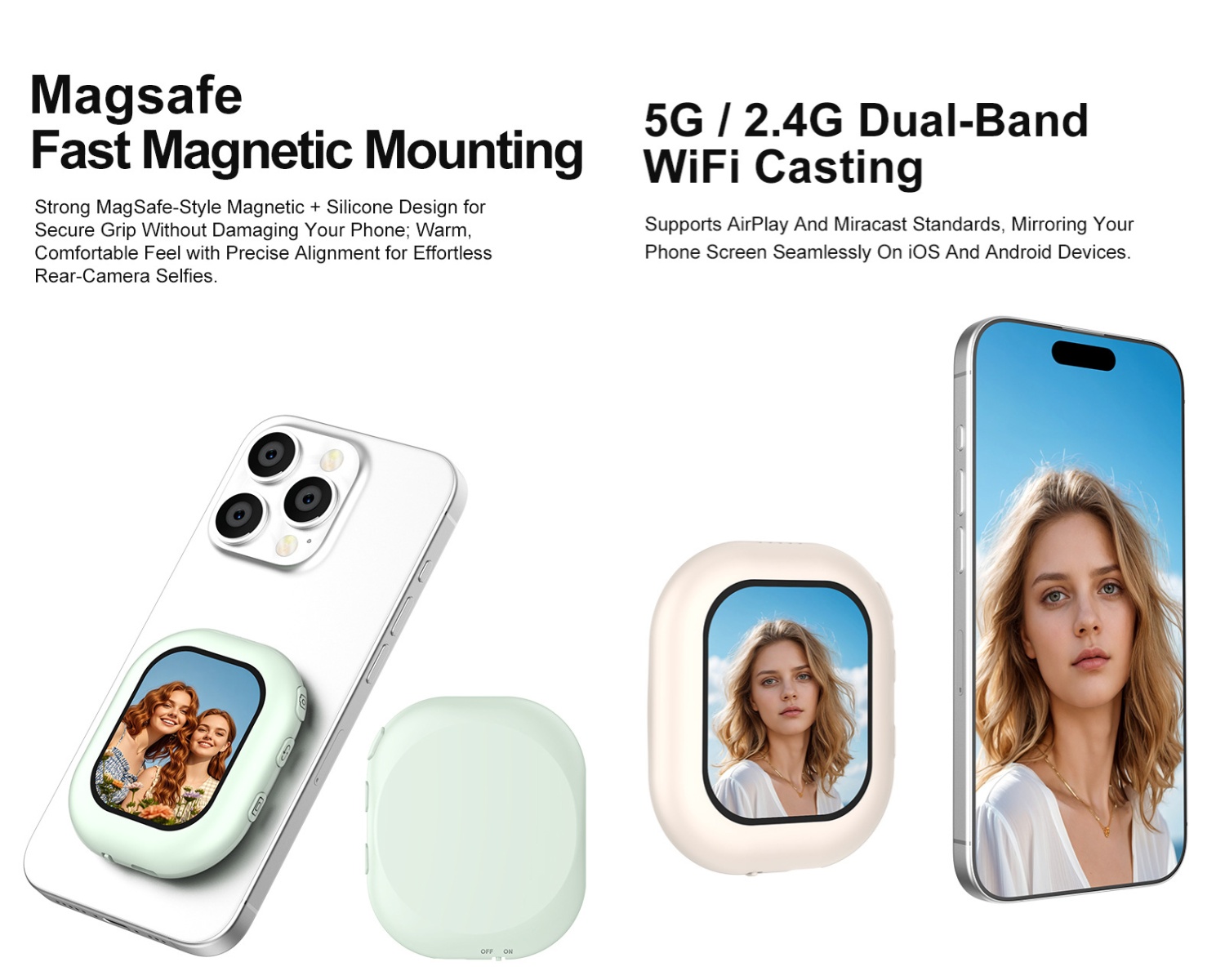 Wireless Mini Magnetic Selfie  – Photography Camera recenzja i cena